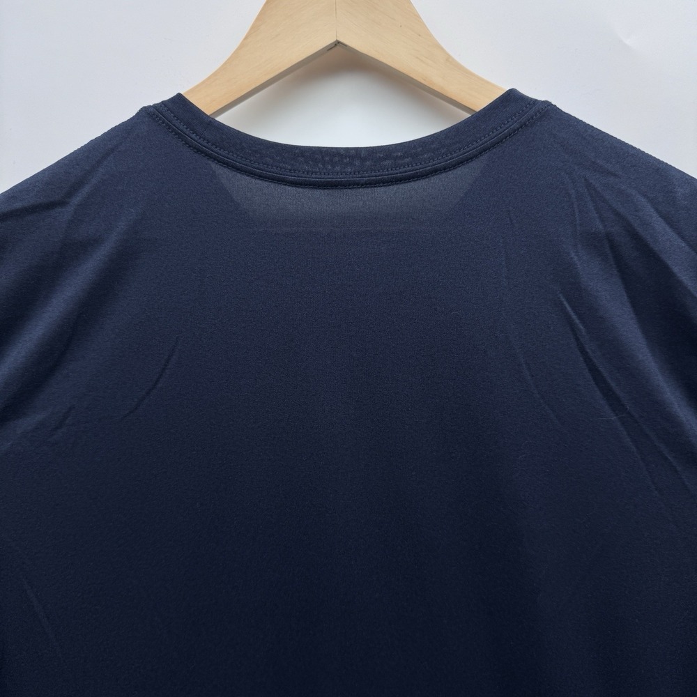 Nike Men's Dri-FIT Legend Short SleeveTraining T-Shirt Navy Blue Size L - Picture 9 of 9